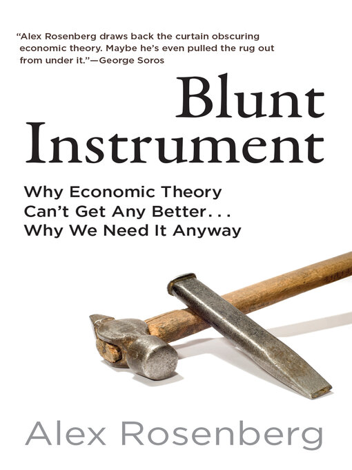 Title details for Blunt Instrument by Alex Rosenberg - Available